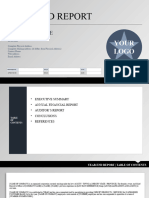 IC Simple Year End Report Template 10685 Powerpoint