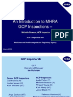 An Introduction To MHRA GCP Inspections - : Michelle Rowson, GCP Inspector