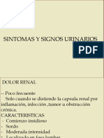 Signos y Sintomas Urinarios