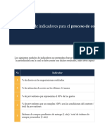 Modelo de Indicadores para El Proceso de Compras