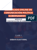 Clase 1 - Debate Electoral