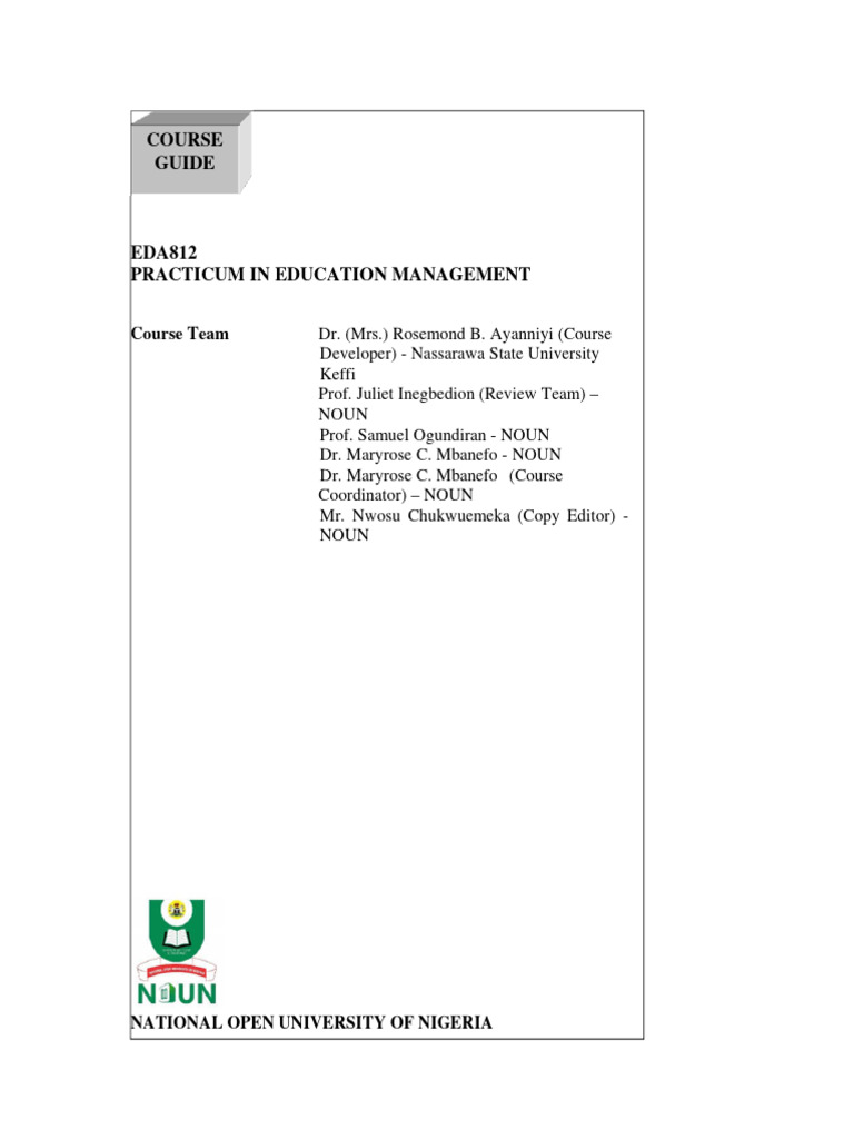 education management pdf