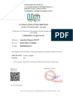 Attestation Uvs