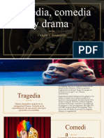 Tragedia, Comedia y Drama