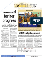Honored For Her Progress: 2012 Budget Approved