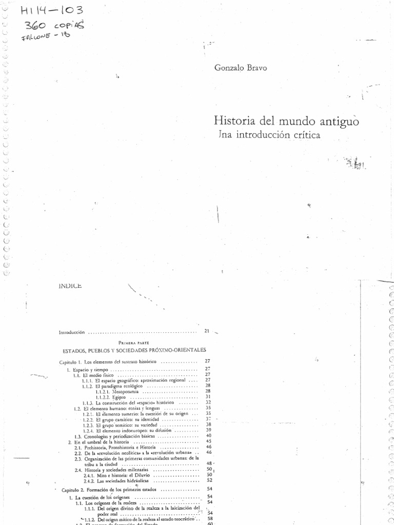 Bravo Gonzalo Historia Mundo Antiguo PDF