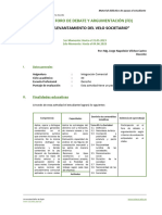 Guía Del Foro de Debate y Argumentación (FD)