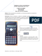 Taller Del Uso de La Calculadora UINICAH