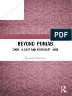 Himadri Banerjee, Beyond Punjab Sikhs in East and Northeast India, 2023