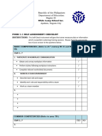 kn1. Self Assessment Checklist Forms 1 4