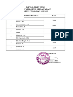 Jadwal Piket