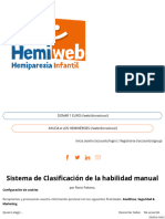 Sistema de Clasi Cación de La Habilidad Manual: DONAR 1 EURO (/web/donativos/) AYUDA A LOS HEMIHÉROES (/web/donativos/)