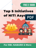 Top 5 Initiatives of Niti Aayog