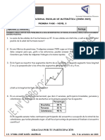 Xix Olimpiada Nacional Escolar de Matemática-Fase-Ie0086