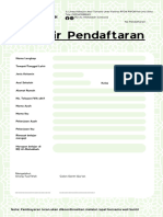 Form Pendaftaran (21 × 33 CM)
