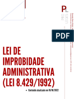 Lei de Improbidade Administrativa - Lei 8429-92 (Comentada e Grifada) - 2022