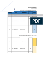 5.calendario de Actividades Formulación y Evaluación de Proyectos I