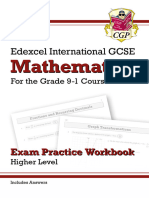 New Edexcel International GCSE Mathematics Exam Practice Workbook Higher Level- CGP Books 原版