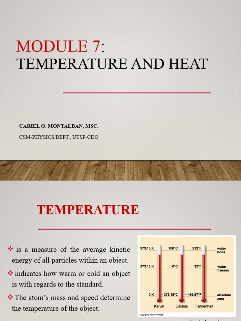 Module 7 temperature and heat pdf