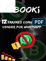 EBOOK! 12 Errores Al Vender Por WhatsApp