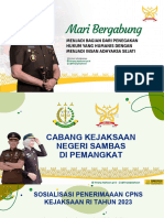 Sosialisasi Cpns Kejaksaan 2023