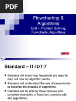 Unit 5 Flowcharting Algorithms IDT