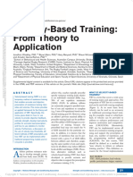 Training From Theory To Application