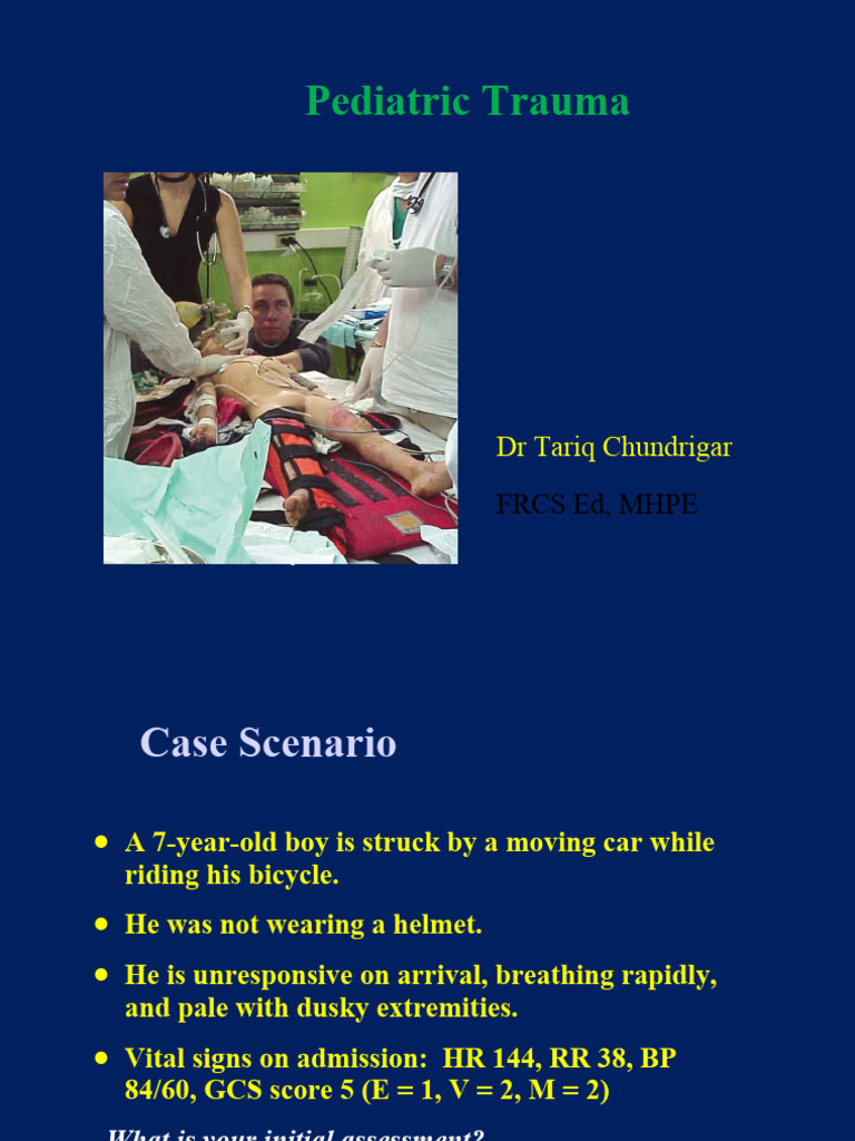 Paediatric Trauma | PDF