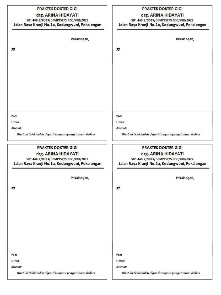 Resep Word | PDF