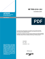 NF P 65-210-A1 DTU 41.2