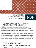 Chapter 2 Developing The Whole Person 1