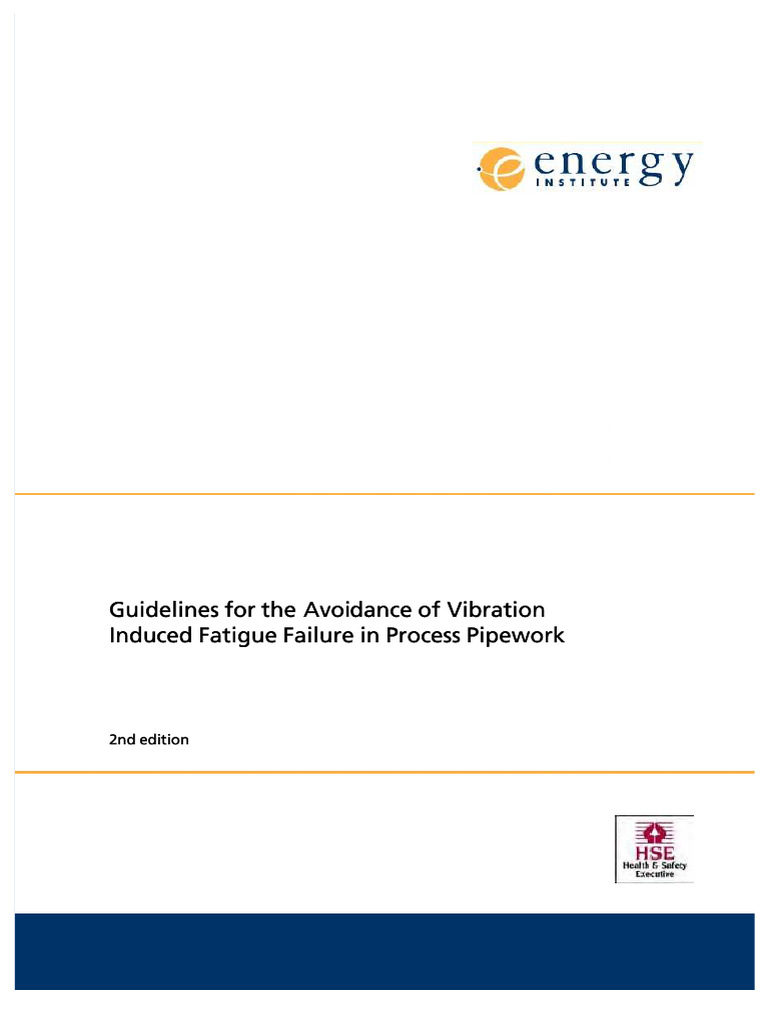 EI Guidelines For The Avoidance of Vibration Induced Fatigue Failure in ...