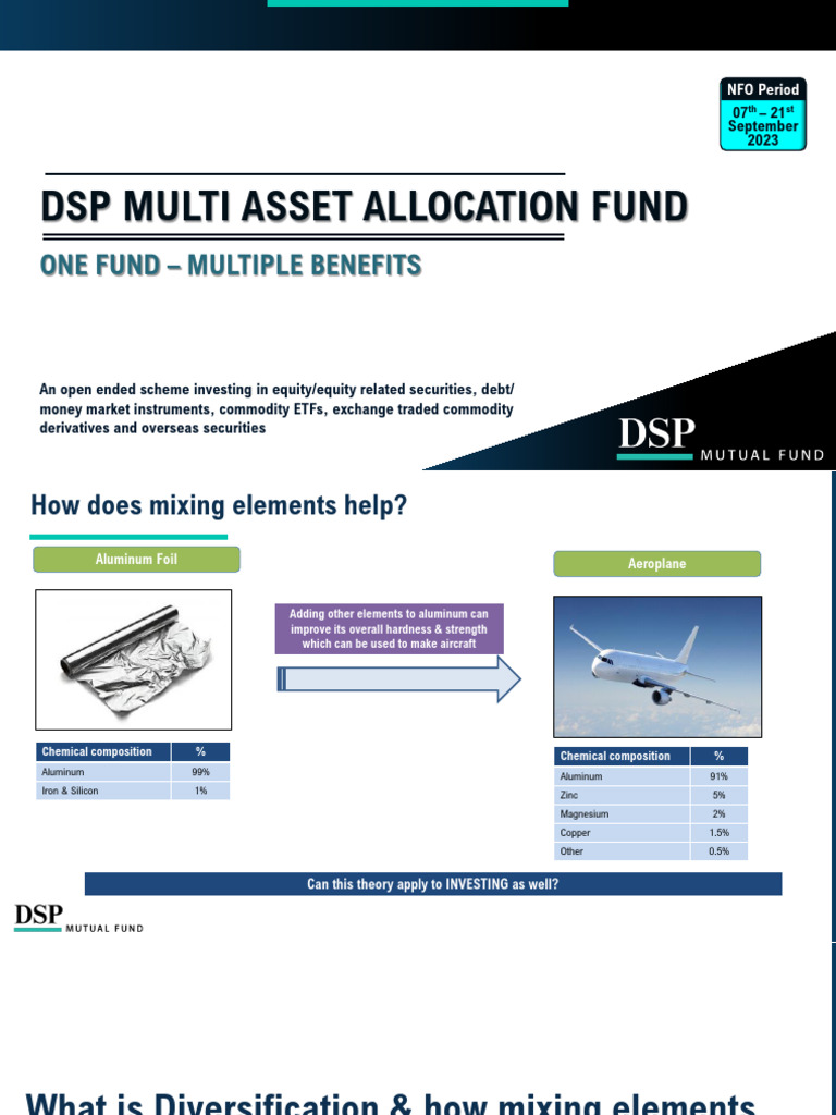 DSP Multi Asset Allocation Fund Overview | PDF | Diversification ...