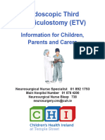 Endoscopic Third Ventriculostomy