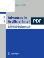 Advances in Artificial Intelligence 22 Canadian Ai 2009 5549 2009 9783642018176 308s