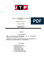 TAREA ACEMICA 2. Derecho Procesal Administrativo