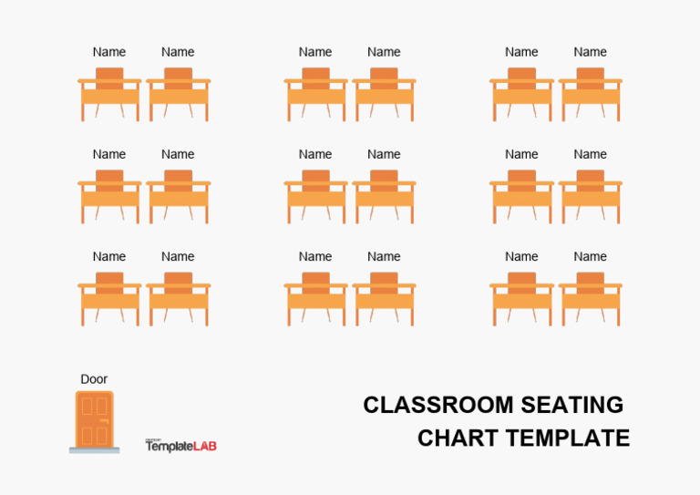 Classroom Seating Chart Template | PDF
