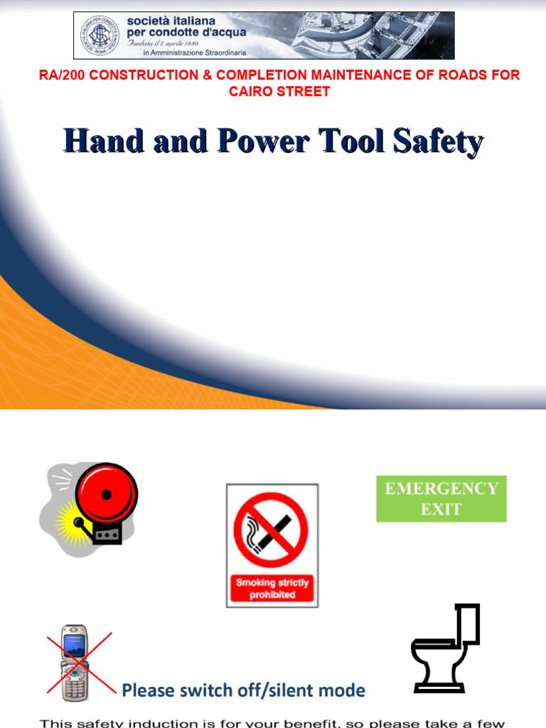 Hand and Power Tool PDF