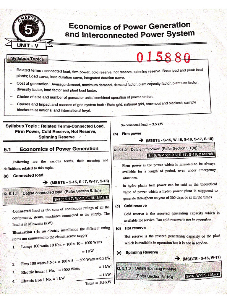 EPG - 5th Chapter Notes | PDF