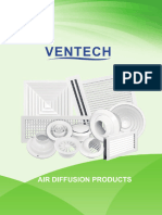 VENTECH Catalogue Air Diffuser and Grilles