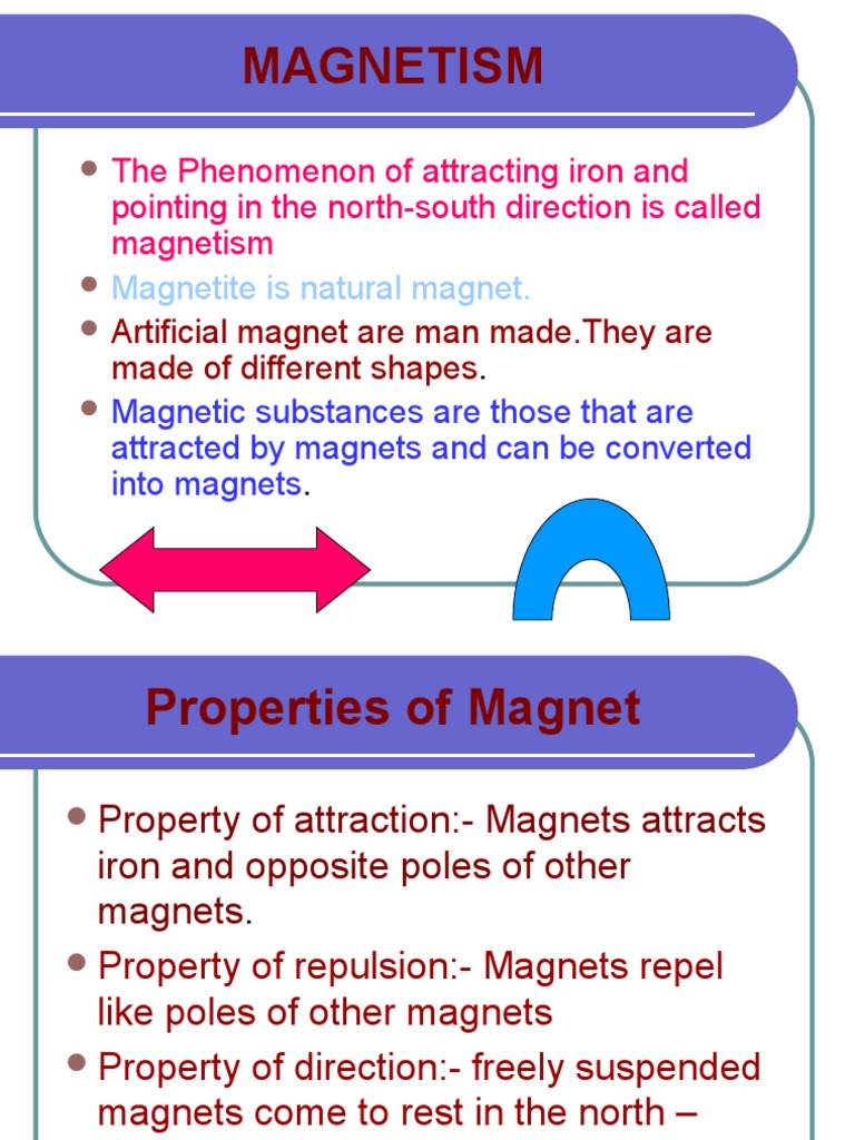 Properties and Uses of Magnets | PDF