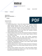 PM-Format Surat Imbauan ke PPK (Pembentukan Pantarlih)