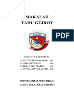 Makalah Tahu Gejrot