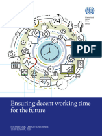 Ensuring Decent Working Time For The Future 2018