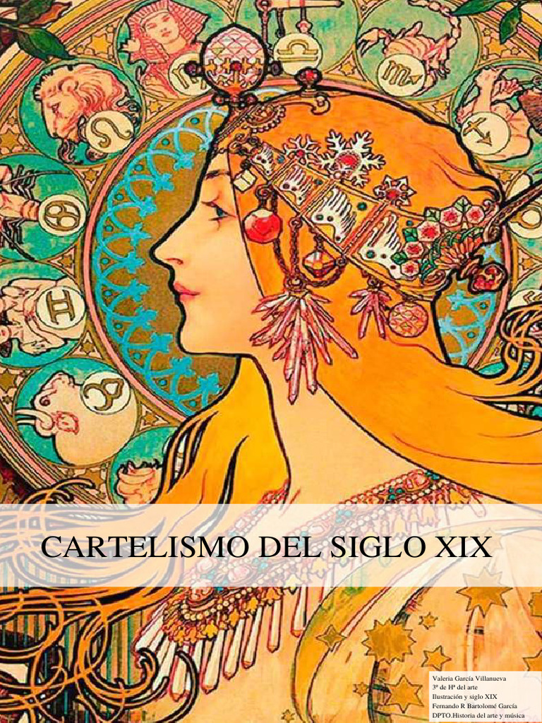 Cartelismo y Art Nouveau en el Siglo XIX | PDF | Art Nouveau | Póster