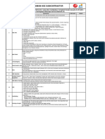 HSE Minimum Requirement For Subcontractor