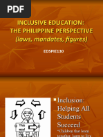 T1 Laws, Mandates and Figures in Inclusive Education Part 2