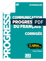 Miquel Claire Communication Progressive Du Francais Niveau I