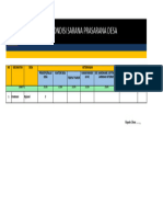 Pengiriman Data Sarpras Desa