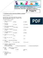PDF Soal Uas Bahasa Inggris Kelas 1 SD Semester 2 Dan Kunci Jawaban Compress